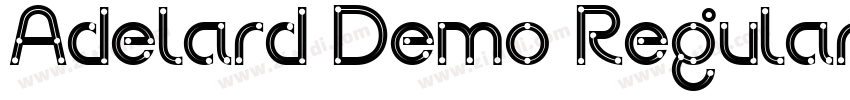 Adelard Demo Regular字体转换